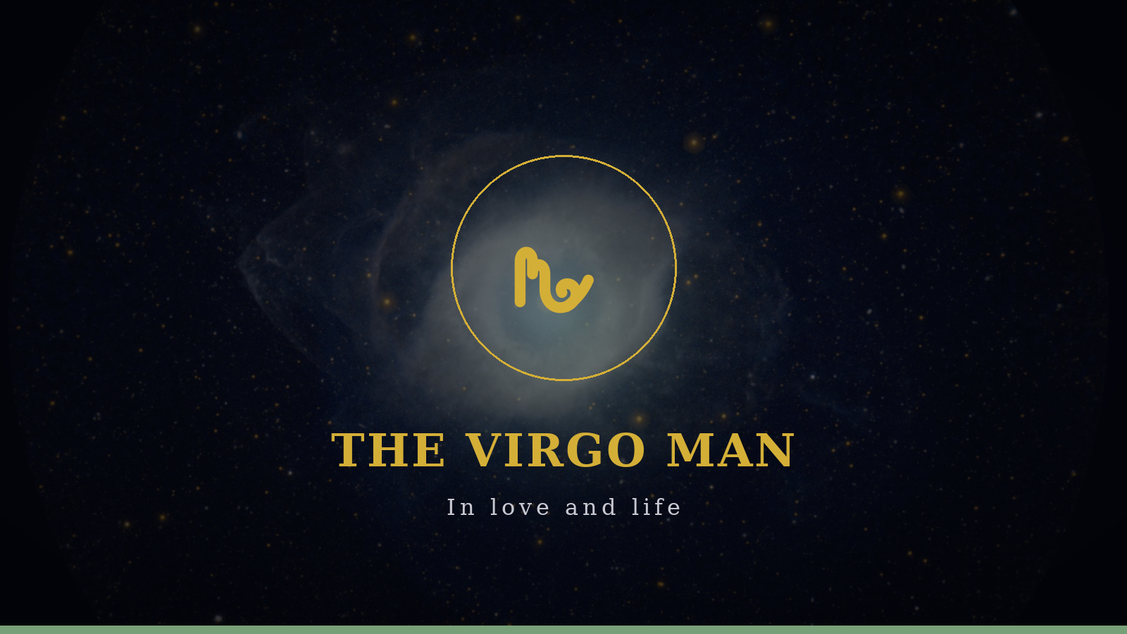 The Virgo man
